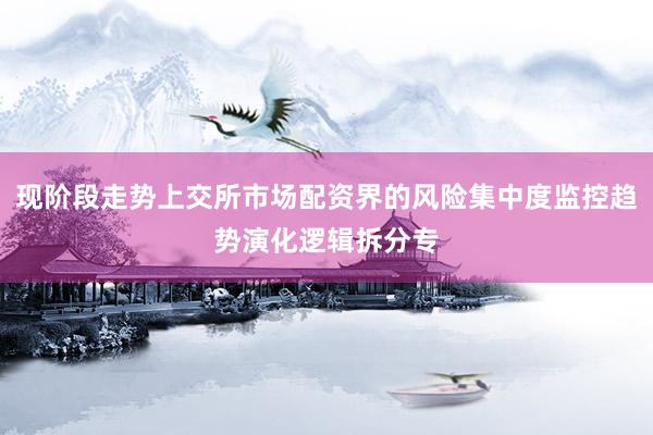 现阶段走势上交所市场配资界的风险集中度监控趋势演化逻辑拆分专